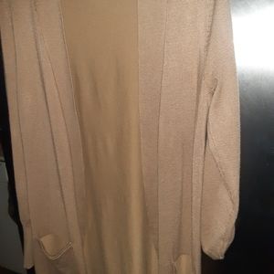 Ladies  long " Pointella" Cardigan